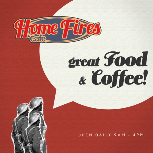 House Fires Cafe Poster model 2B